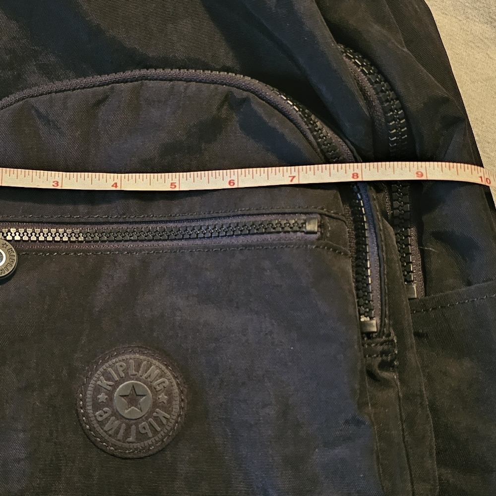 Kipling Black Small Backpack Durable Everyday Des… - image 2